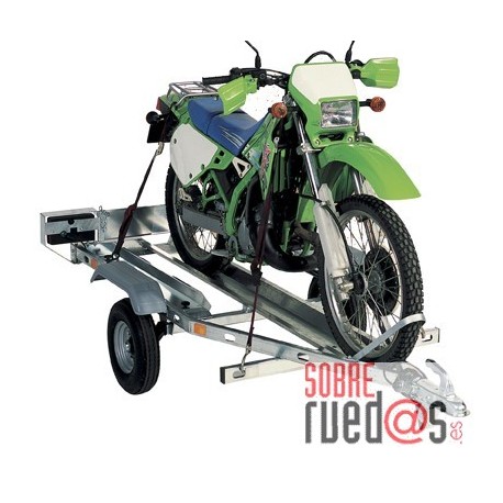 Rampa subida moto para porta-motos reforzada - Sobreruedas Comunicación S.L.